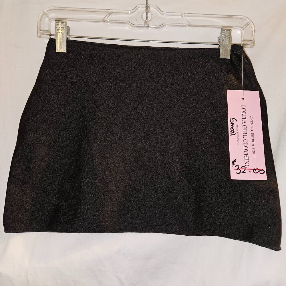 NWT Stretch mini skirt Black small